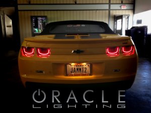 Chevrolet Camaro Tail Light Halo Kit - Rear - ORACLE Lighting - Afterburner 2.0 - Red - `10-`13